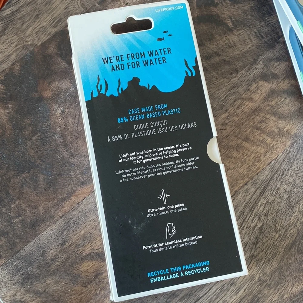LifeProof Wake Case for iPhone 12 Mini Blue/gray recycled ocean plastic new